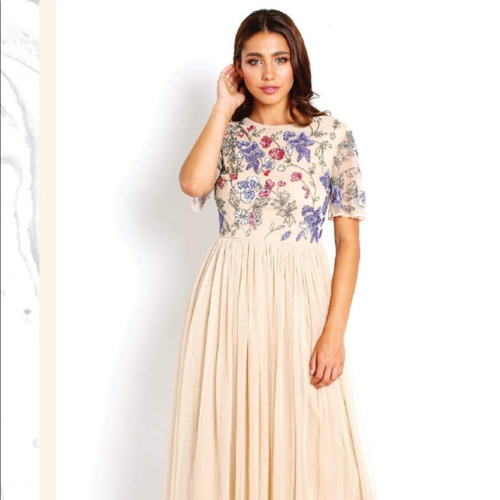 Maya Embellished Short Dress